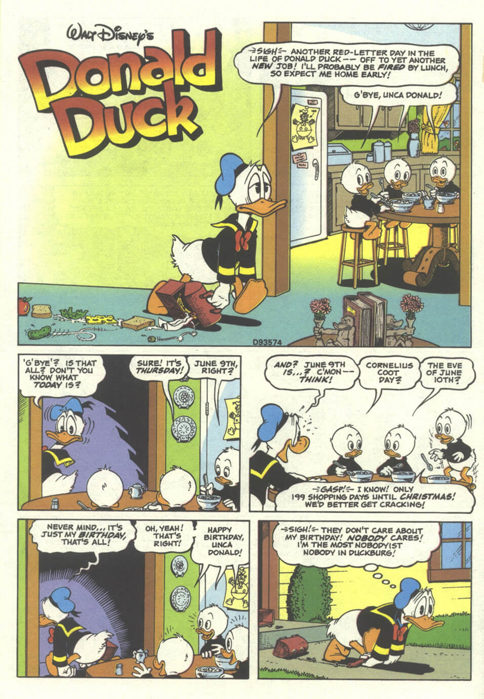 The Duck Who Never Was first page